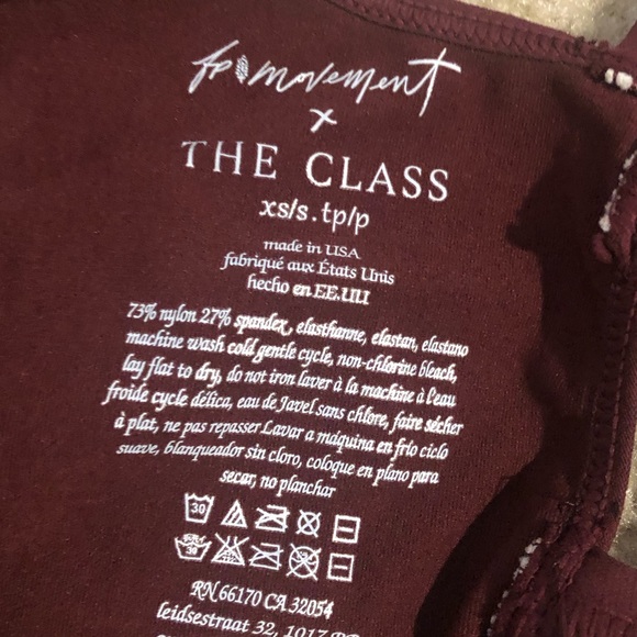 Free People Good Karma Runsie In Oxblood. NWOT! Sz XS & XL - Picture 8 of 8